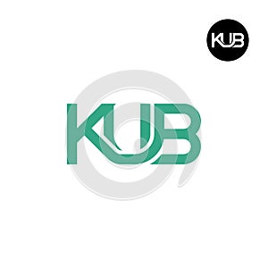 Letter KUB Monogram Logo Design