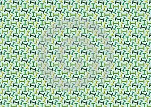 Letter I pattern in different colored shades for wallpaper