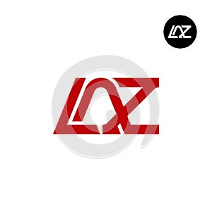 Letter LAZ Monogram Logo Design