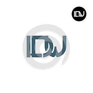 Letter LDW Monogram Logo Design