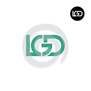 Letter LGD Monogram Logo Design