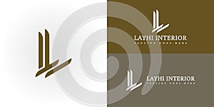 The letter LI or IL Branding Identity Corporate vector logo design template
