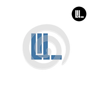 Letter LIL Monogram Logo Design photo