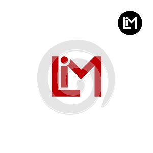 Letter LIM Monogram Logo Design photo