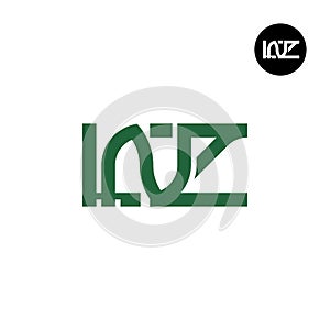 Letter LNZ Monogram Logo Design