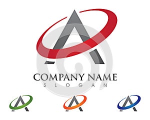 A Letter Logo Business Template