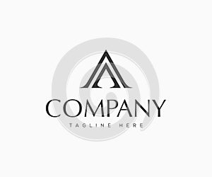 A Letter Logo Design. Letter A Logo Design Template