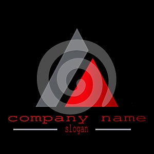 Letter a logo vector