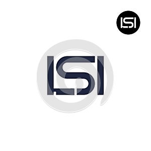 Letter LSI Monogram Logo Design photo