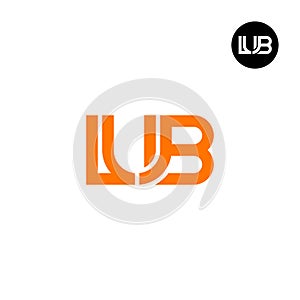 Letter LUB Monogram Logo Design