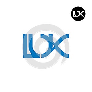 Letter LUX Monogram Logo Design