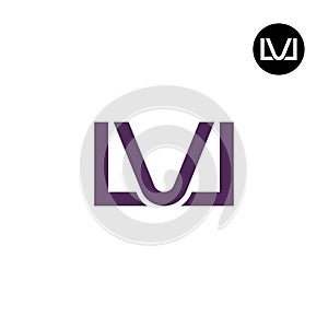 Letter LVL Monogram Logo Design