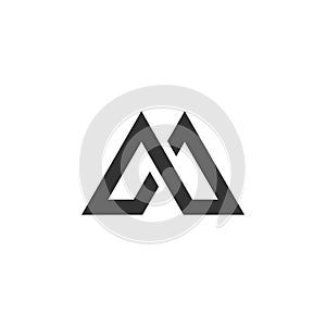Letter M Logo Template Illustration Design. Vector EPS 10