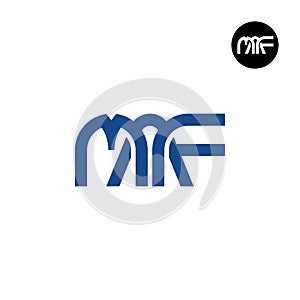 Letter MAF Monogram Logo Design photo