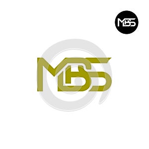 Letter MBS Monogram Logo Design