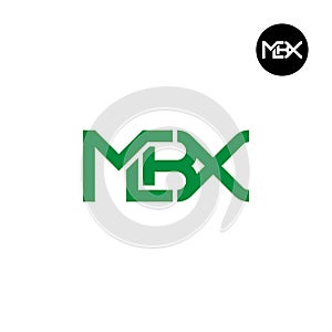 Letter MBX Monogram Logo Design