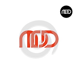 Letter MDD Monogram Logo Design