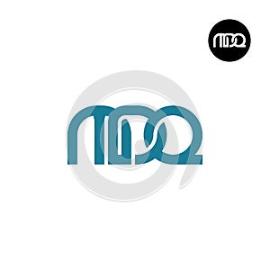 Letter MDQ Monogram Logo Design