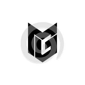 Letter MG simple monogram logo icon design.