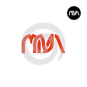 Letter MNA Monogram Logo Design