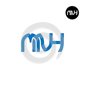 Letter MNH Monogram Logo Design