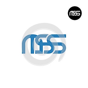 Letter MSS Monogram Logo Design