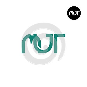 Letter MUT Monogram Logo Design