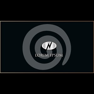 LETTER N MONOGRAM LOGO DESIGN FOR CORPORATIVE SITE