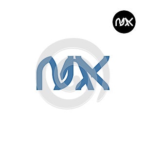 Letter NAX Monogram Logo Design