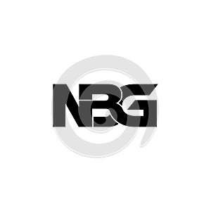 Letter NBG simple monogram logo icon design. initial logo vector illustration. logo for business