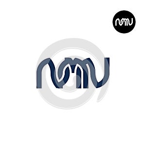 Letter NMN Monogram Logo Design