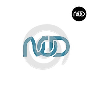 Letter NOD Monogram Logo Design
