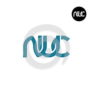 Letter NUC Monogram Logo Design