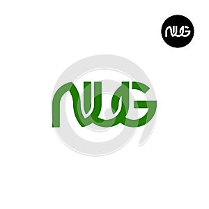 Letter NUG Monogram Logo Design photo