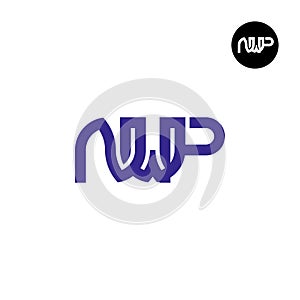 Letter NWP Monogram Logo Design