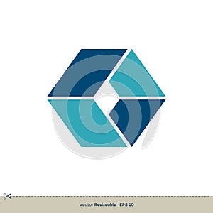 Letter O Box Vector Logo Template Illustration Design. Vector EPS 10