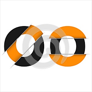 Letter O logo icon design template elements