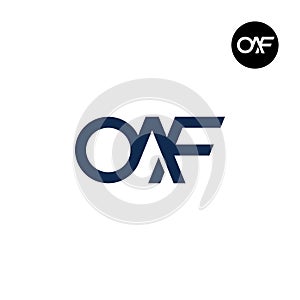 Letter OAF Monogram Logo Design