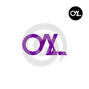 Letter OAL Monogram Logo Design