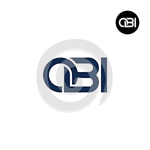 Letter OBI Monogram Logo Design