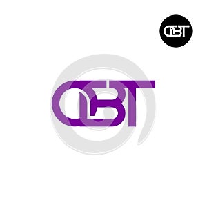 Letter OBT Monogram Logo Design