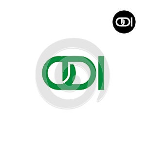 Letter ODI Monogram Logo Design