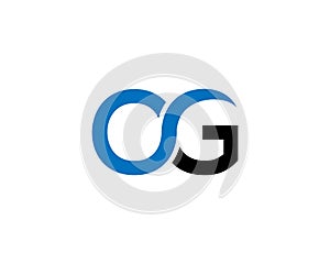 Letter OG Minimal Logo Design