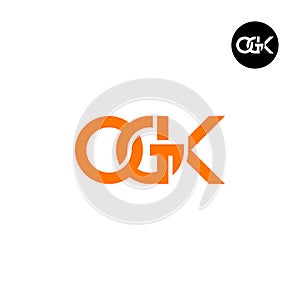 Letter OGK Monogram Logo Design