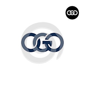 Letter OGO Monogram Logo Design photo
