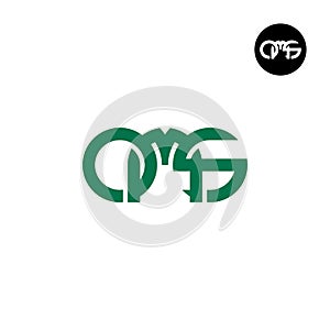 Letter OMS Monogram Logo Design