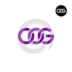 Letter OOG Monogram Logo Design