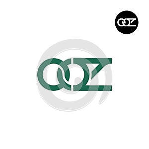 Letter OOZ Monogram Logo Design