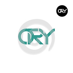 Letter ORY Monogram Logo Design photo