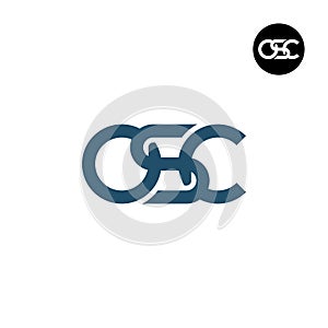 Letter OSC Monogram Logo Design